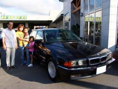 蒲生郡　岡嵜様 BMW　750iL